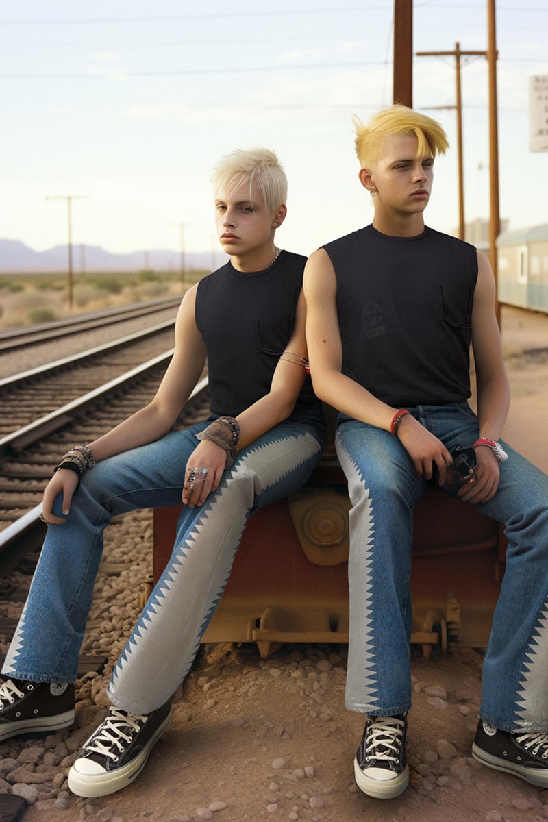 Slam Jam x Levi's Collaboration Vintage Americana Leone Movies Ennio Morricone Luca Benini Lookbook Release Information