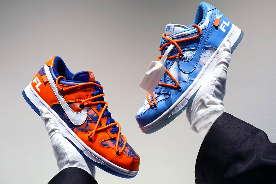 Virgil Abloh Futura Nike Dunk Low Auction Result | Hypebeast
