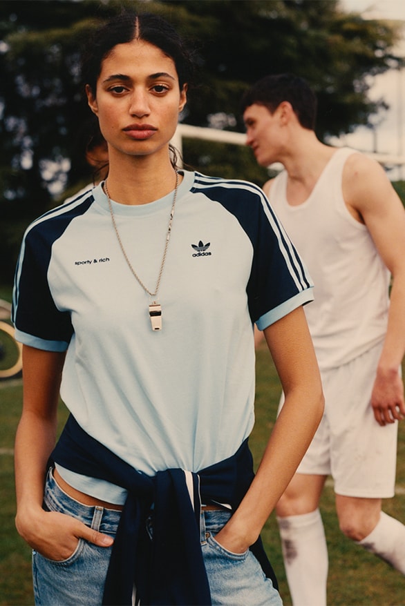 Sporty & Rich Adidas originals Collaboration release information details date samba sneakers footwear vintage menswear womenswear sportswear