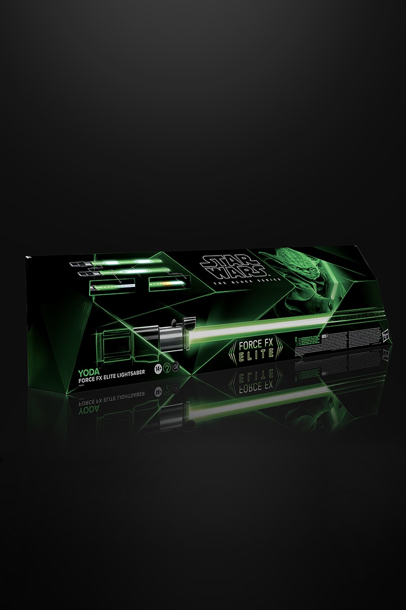 Star Wars The Black Series Yoda Force FX Elite Electronic Lightsaber Release Info Date Buy Price Hasbro Pulse