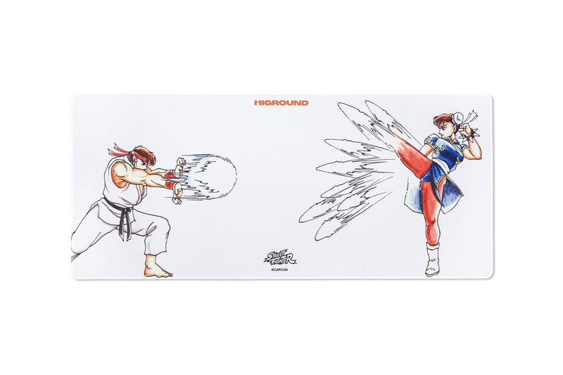 Higround x Street Fighter Victory Pose Mousepad White/Red - US