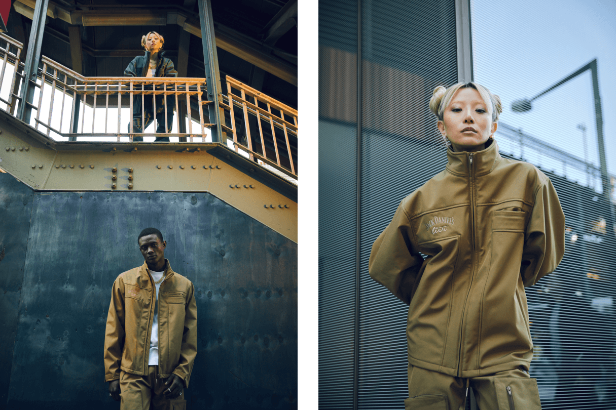 Jack Daniel's Classic Remix Program Kristopher Kites Nigeria Ealey TIER Tennessee Apple Honey Whiskey Apparel Collection Lookbook Streetsnaps