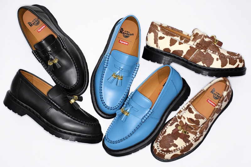 Supreme Dr. Martens Spring 2023 Collaboration Release Info Date Buy Price Penton Tassel Loafer