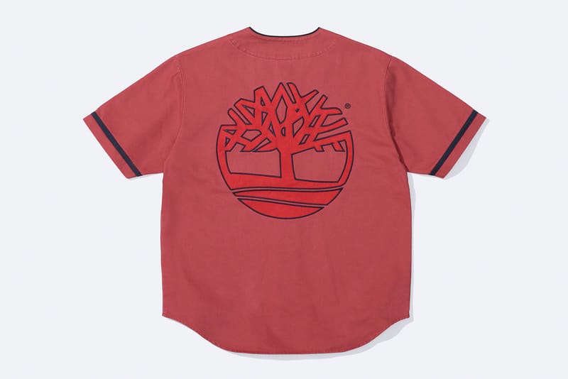 Supreme Timberland Hooded Sweatshirt (SS23) Red