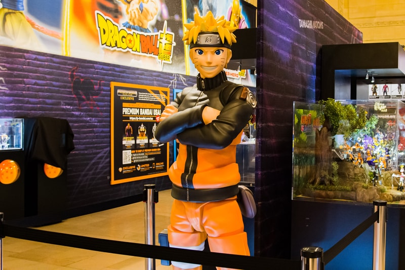 tamashii nations 15th anniversary bandi namco world tour new york city nyc pop ups grand central times square address info location