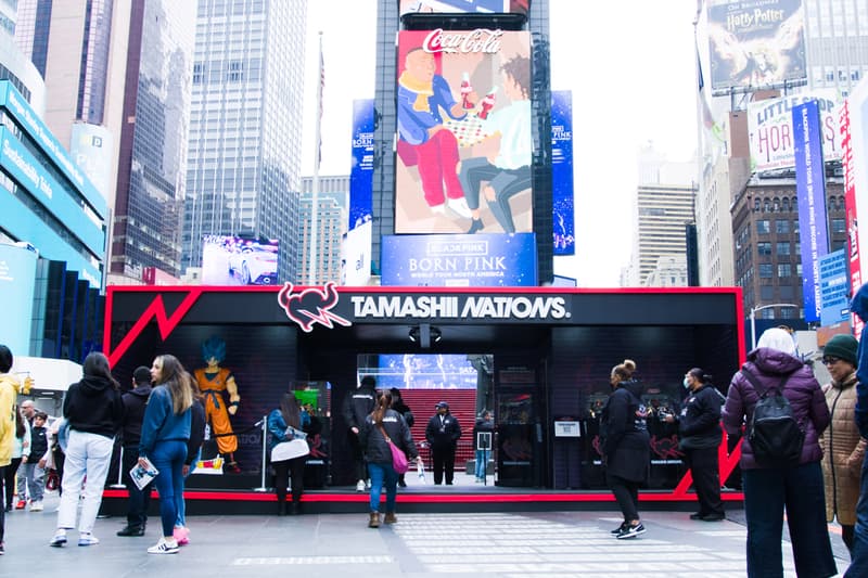 tamashii nations 15th anniversary bandi namco world tour new york city nyc pop ups grand central times square address info location 