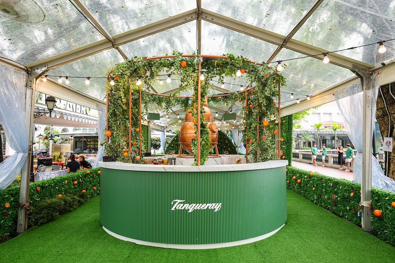 Tanqueray no.ten gin terrace experience multi-sensory singapore event 