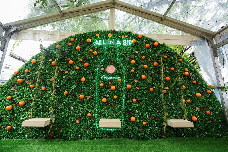 Tanqueray no.ten gin terrace experience multi-sensory singapore event 