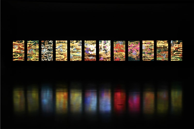 teamLab Presents Animal Kingdom Group Exhibition in Sweden nordic watercolor museum flower and corpse life survives nirvana proliferating immense life sunrise sunset info dates