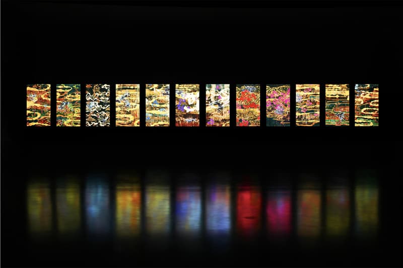 teamLab Presents Animal Kingdom Group Exhibition in Sweden nordic watercolor museum flower and corpse life survives nirvana proliferating immense life sunrise sunset info dates