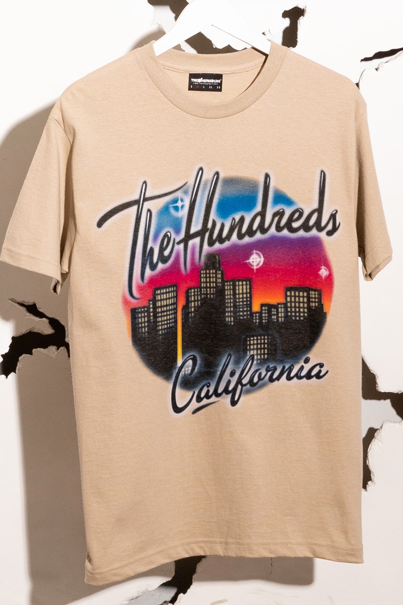 The Hundreds Drops 20th Anniversary Graphic T-Shirt Collection release info announcement los angeles la streetwear brand 