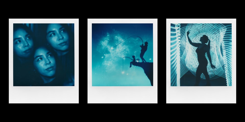 Introducing Polaroid Reclaimed Blue 600 film: no blue dye needed