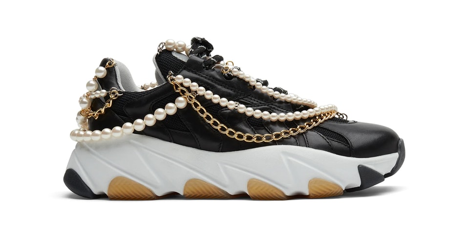 Junya Watanabe's ASH Pearl Sneaker Is Embraced by Glistening Jewelry