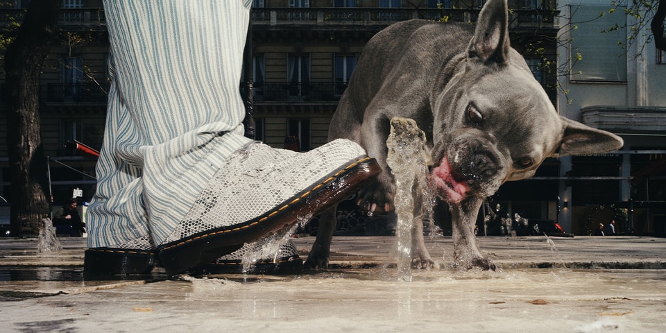 Jyrrel Hits the Streets of Paris to Debut Dr. Martens Python Pack
