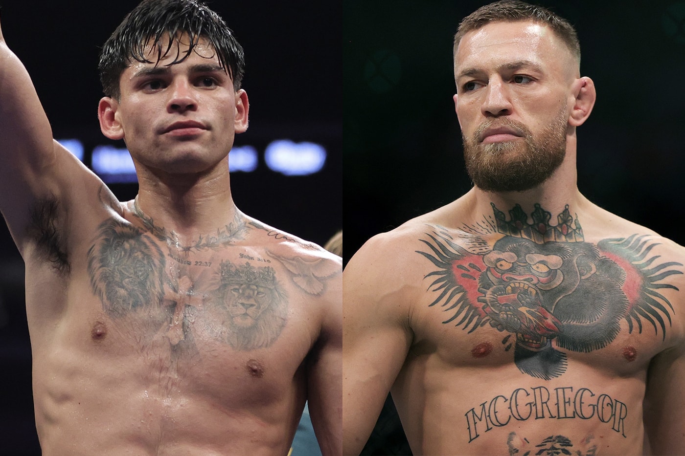 Conor McGregor Demands Gervonta Davis and Ryan Garcia Rematch Under New Conditions no rehydration clause king ryan 145 boxing ufc