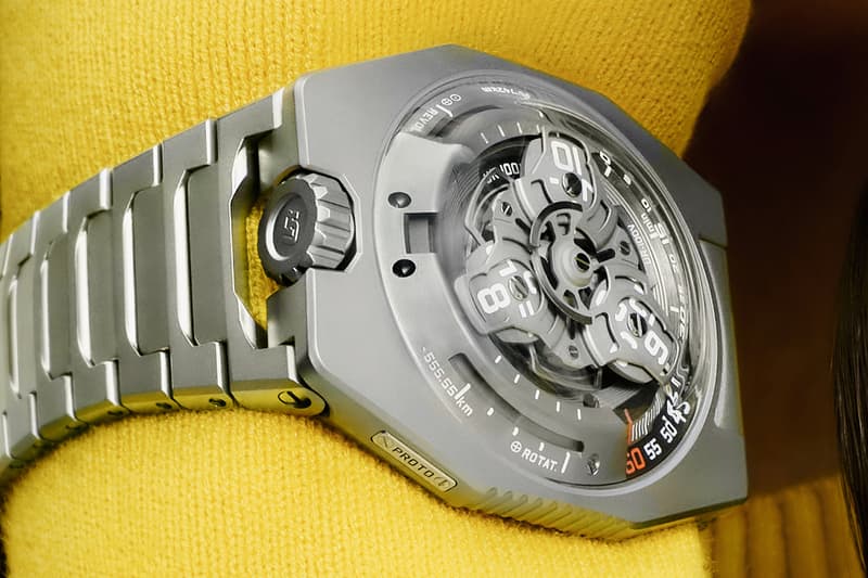 URWERK UR-100V Magic T Titanium UFO Watch Release Info