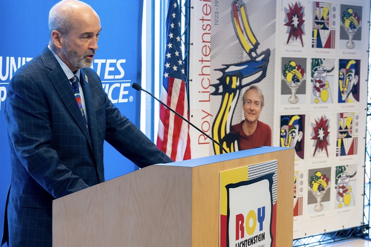 U.S. Postal Service Honors Roy Lichtenstein With New Forever Stamps