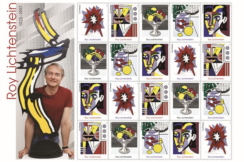 United States Postal Service USPS Roy Lichtenstein forever stamps whitney museum of American Art news info