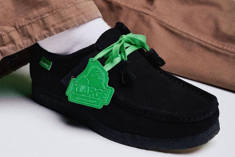 XLARGE and Clarks Originals Unite for Blacked-Out Wallabee Boot