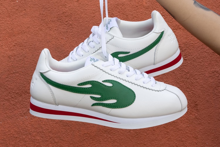 YG's Block Runner Returns With White Uppers and Green Flames