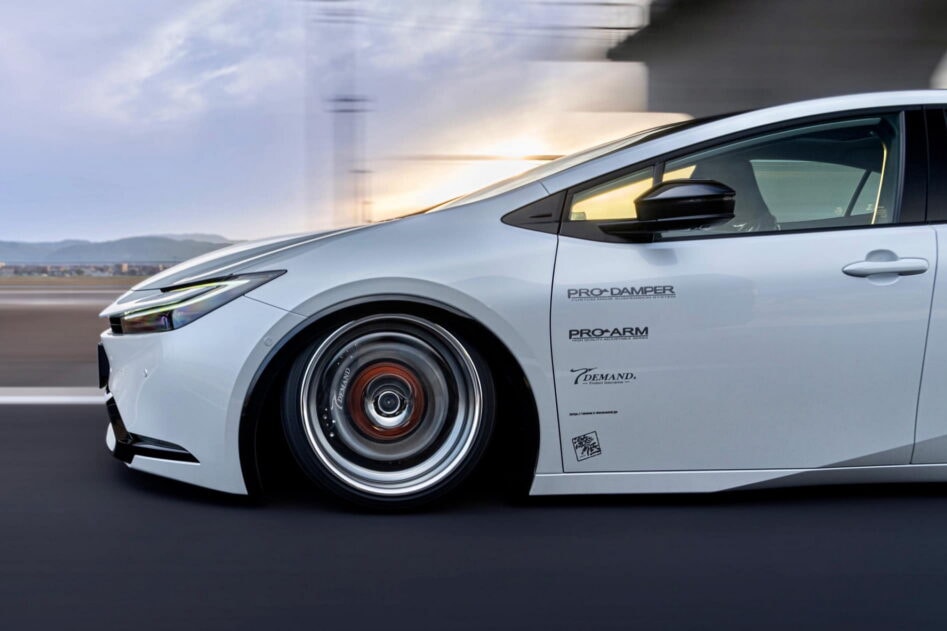 2023 Toyota Prius Prime T-Demand Tuned JDM Japanese Tuner Company Lowered Rims EV Hybrid 