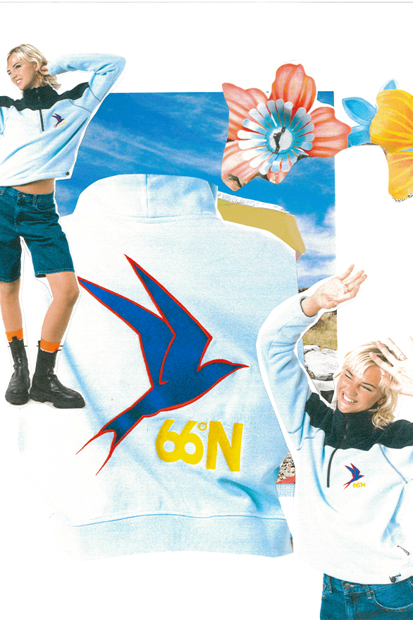 66°North Mia Regan Selfridges Festival Collection release information details date collaboration London uk model Iceland menswear womenswear music summer