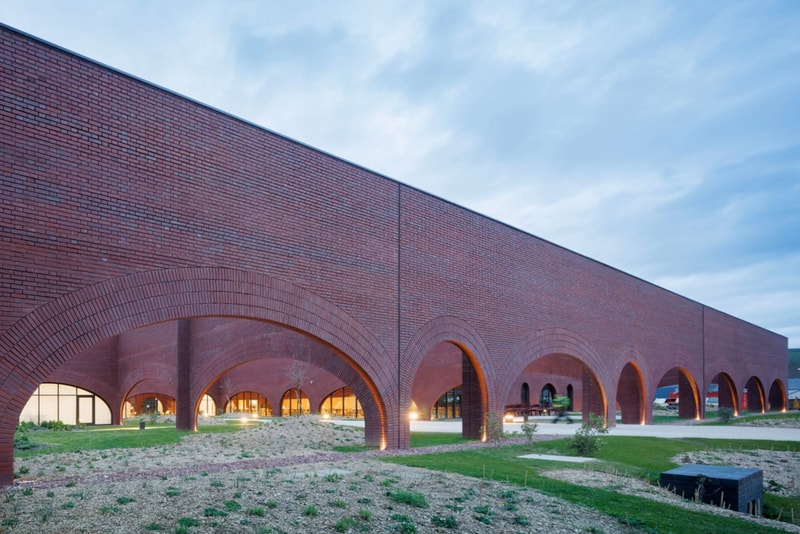 Hermès New Leather Workshop Is Clad in Brick Design