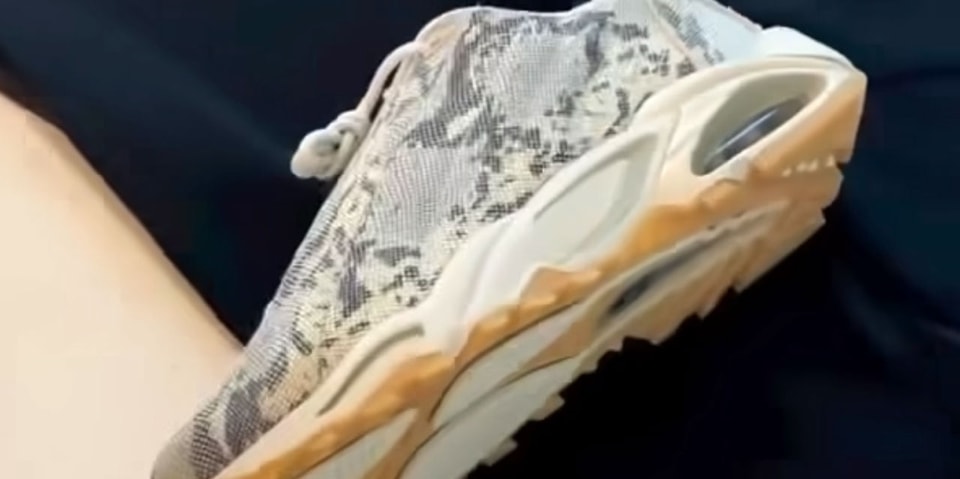 Take a First Look at Drake’s NOCTA x Nike Hot Step Air Terra “Snakeskin”