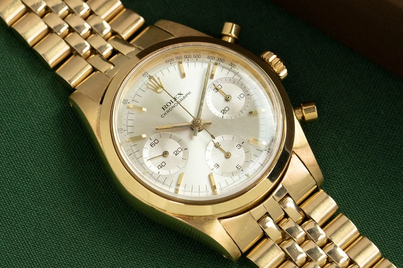 Rare Rolex Pre-Daytona 6238 14k Yellow Gold Hits the Market Watches