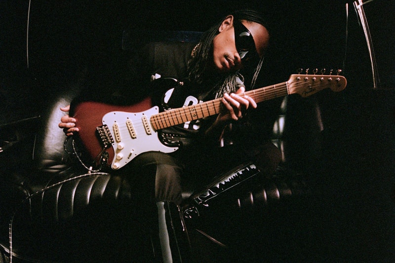 Steve Lacy Debuts Custom Fender Stratocaster