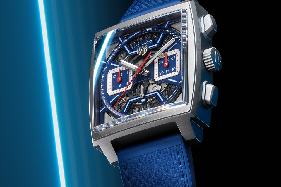 Introducing The New TAG Heuer Monaco Chronograph Racing Blue