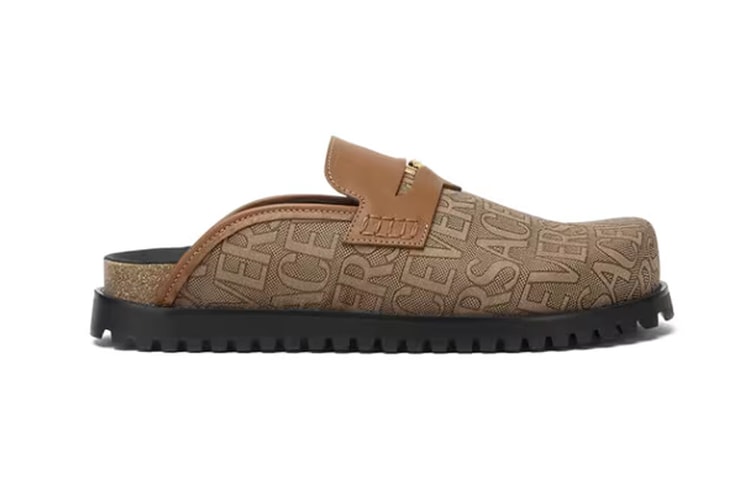 Versace Gets Beach Ready With Allover Medusa Mules