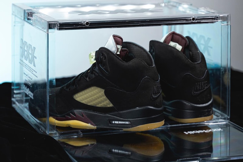 A Ma Maniére Air Jordan 5 Holiday 2023 Release Info FD1330-001 FD1330-006 Black Light Bone Date Buy Price