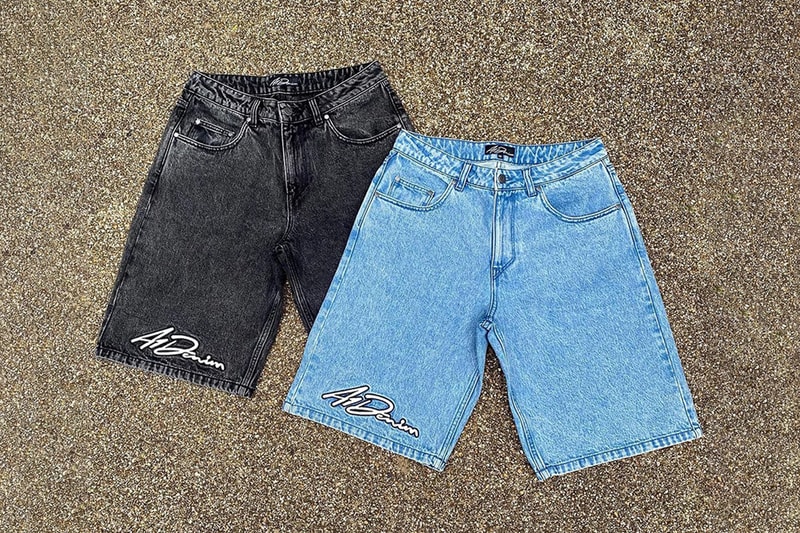 Low Rise Denim Short - Riviera Blue Blue