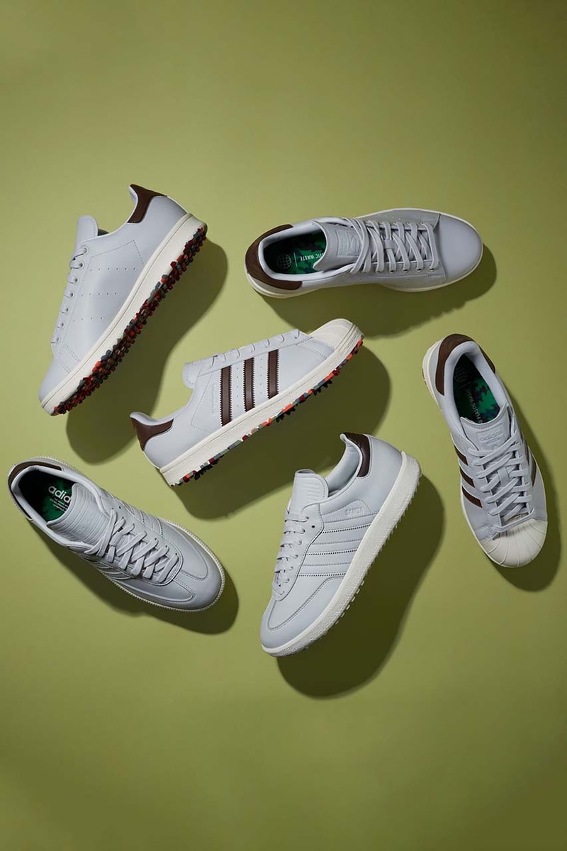 adidas golf icons pack samba stan smith superstar originals grey off white release date