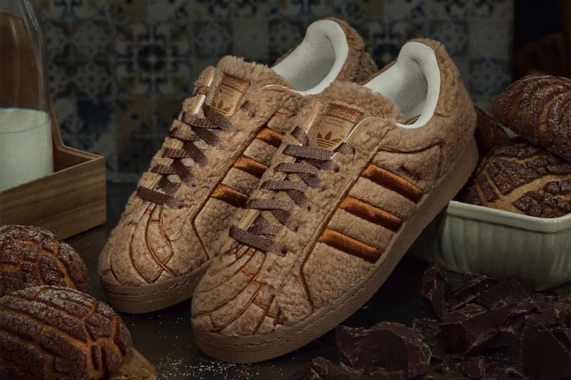 adidas Superstar Concha id1636 id1638 id1637 Mexico Latin America sweet bread dessert sneakers footwear hype