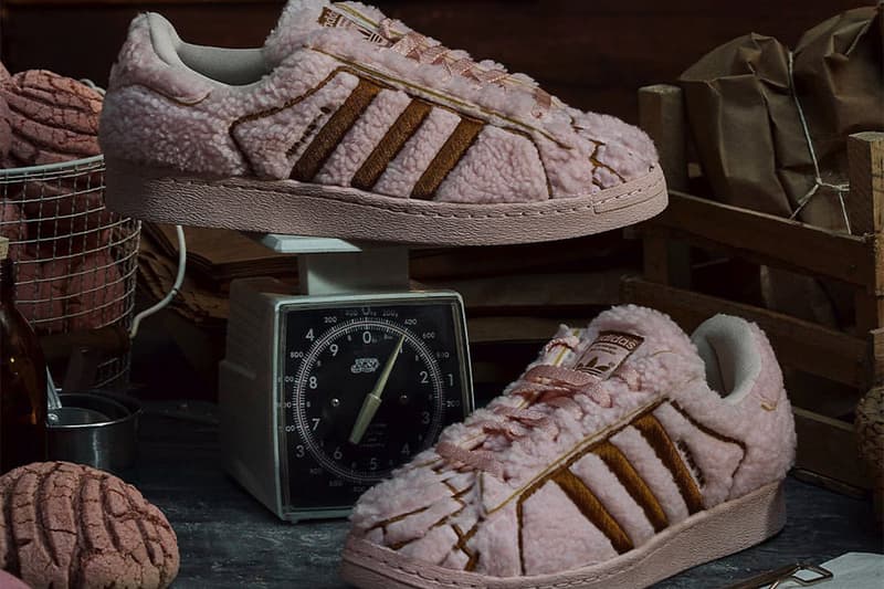 adidas Superstar Concha id1636 id1638 id1637 Mexico Latin America sweet bread dessert sneakers footwear hype