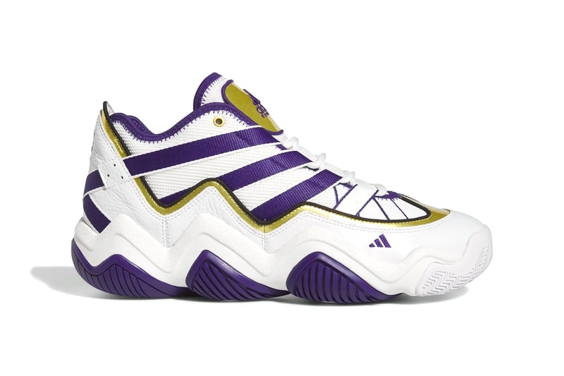 adidas Basketball Top Ten Kobe Bryant rooke shoes 3 stripe 2010 lakers black white release info date price