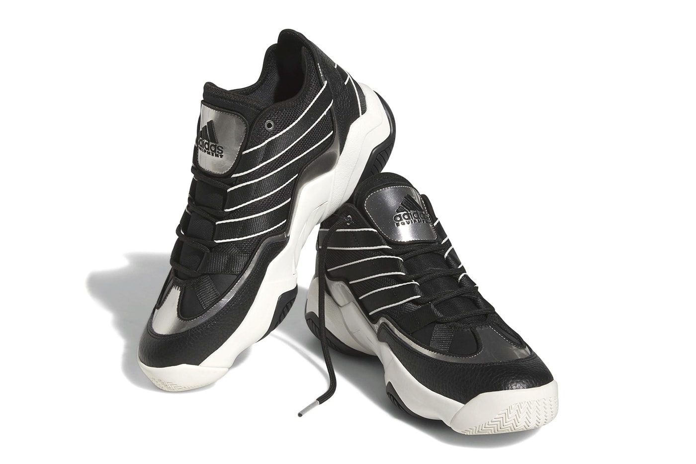 adidas Basketball Top Ten Kobe Bryant rooke shoes 3 stripe 2010 lakers black white release info date price