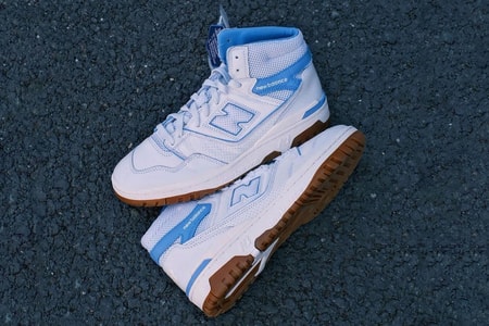 First Look at the Aimé Leon Dore x New Balance 650 in "White/Baby Blue"