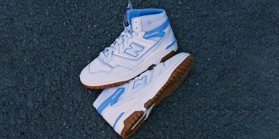 First Look at the Aimé Leon Dore x New Balance 650 in "White/Baby Blue"