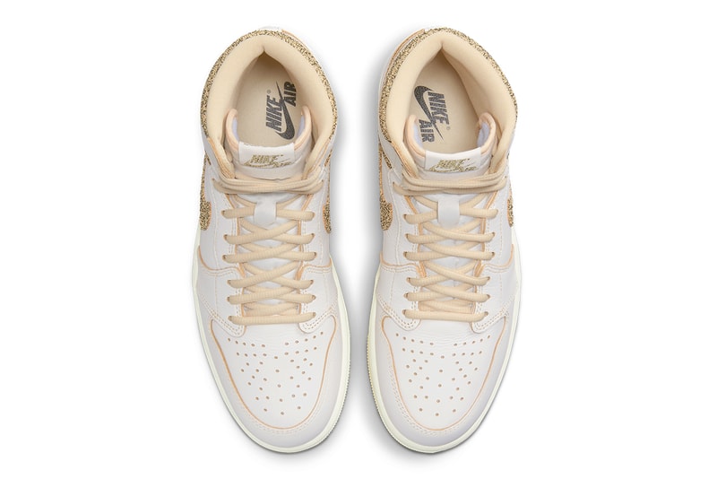 Air Jordan 1 High OG Craft Release Info FD8631-100 Date Buy Price Sail Pale Vanilla Black