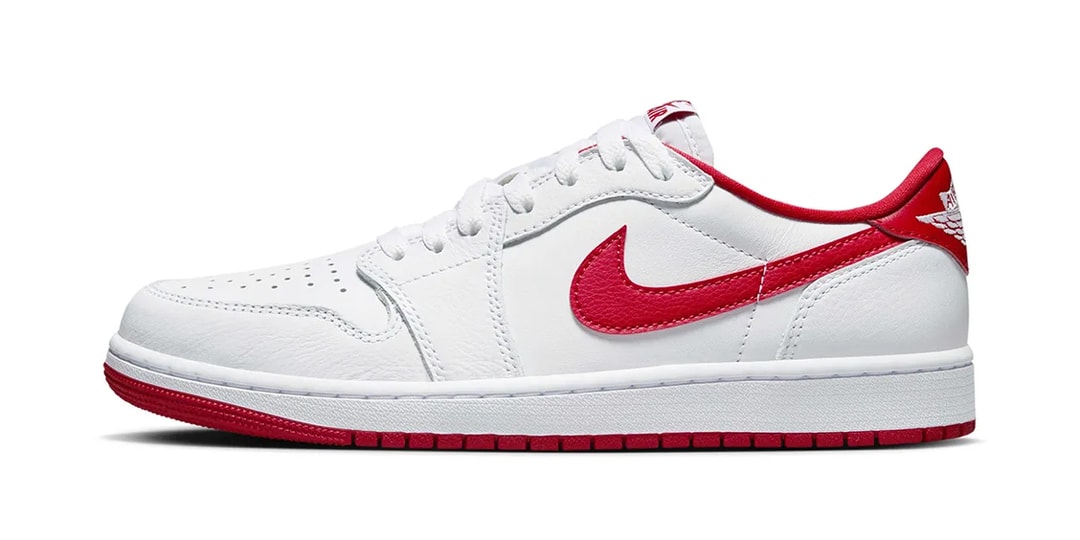 Official Images of the Air Jordan 1 Low OG "University Red"