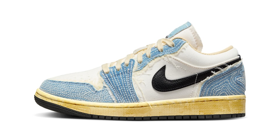 Official Images of the Air Jordan 1 Low "Sashiko"