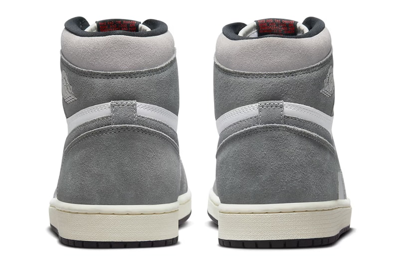 air michael jordan brand 1 high og washed black fire red light smoke grey sail DZ5485 051 official release date info photos price store list buying guide DZ5485-051 washed heritage black and smoke grey