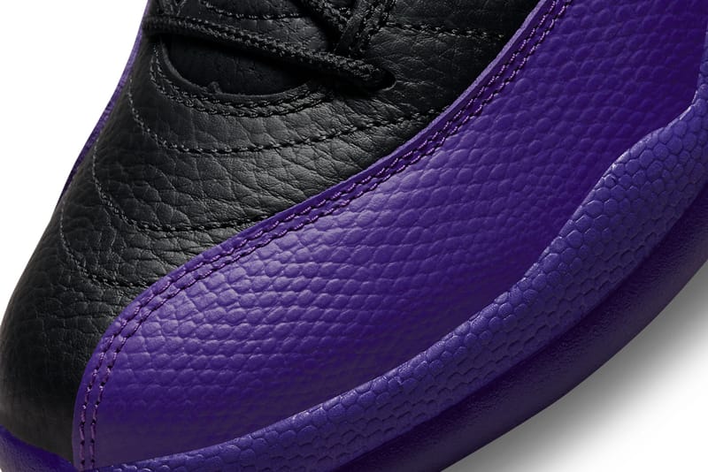 jordan 12 purple and black release date