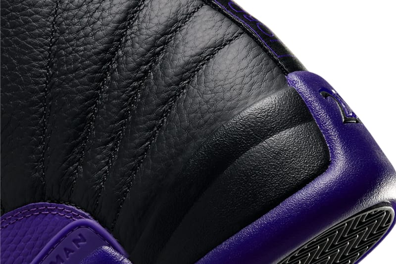 jordan 12 purple and black release date