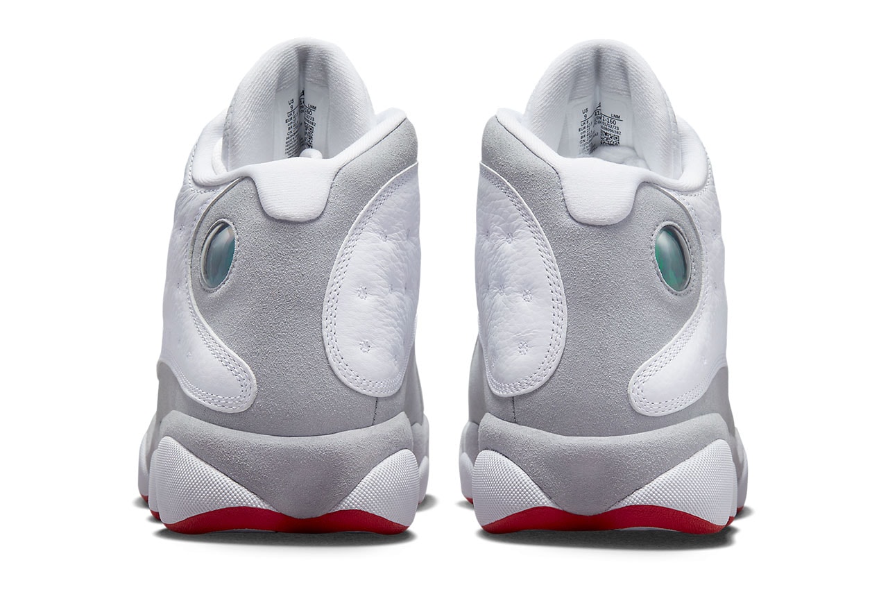 Air Jordan Men's 13 Retro Grey Toe Shoe