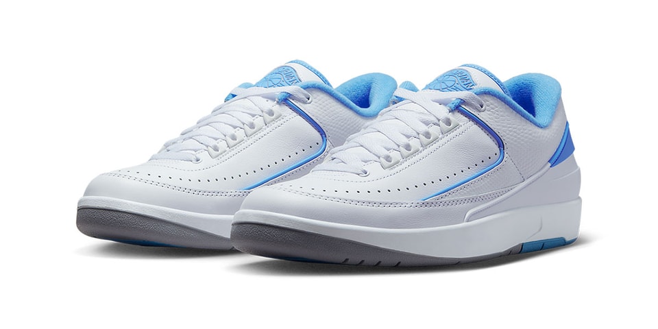 Official Images of the Air Jordan 2 Low "UNC"