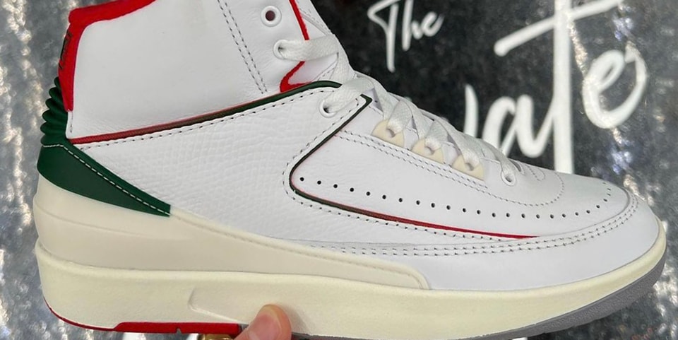 First Look at a New "Fire Red"-Flavored Air Jordan 2